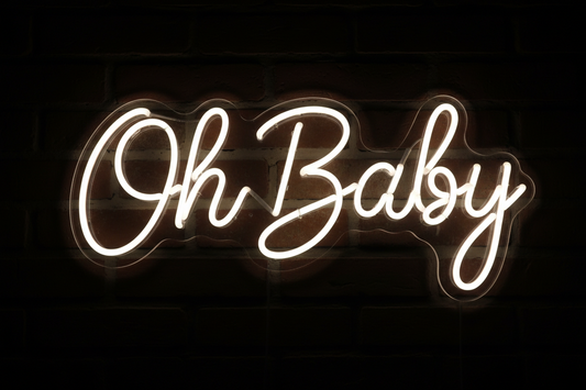 LED Neon Sign (Oh Baby)