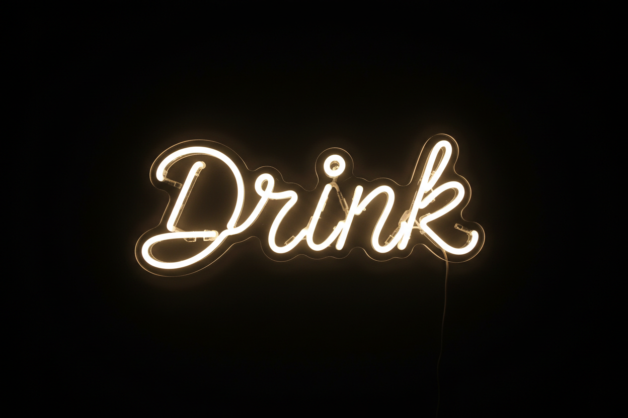 LED Neon Sign (Drink)