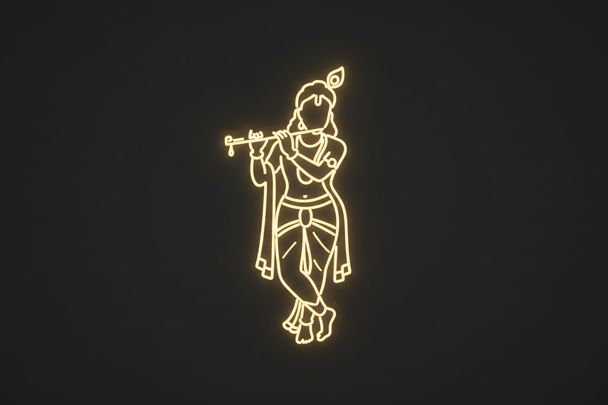 LED Neon Sign (Krishna)
